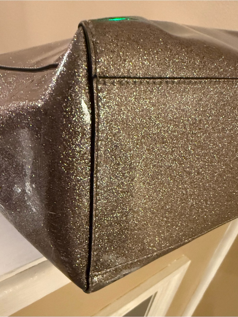 Kate Spade Mavis Street Taden Glitter Large Tote - Picture 4 of 14